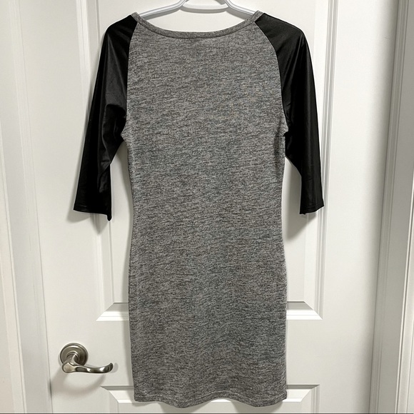 TWIK Gray dress with raglan sleeves Size M - Picture 2 of 8